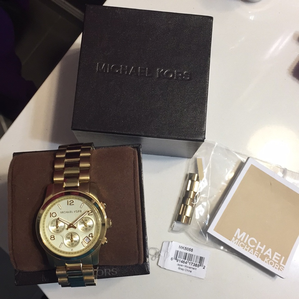 Michael Kors Gold Watch